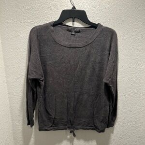 Barefoot Dreams Cozy chic Ultra Lite Charcoal Long Sleeve Top sz:xs